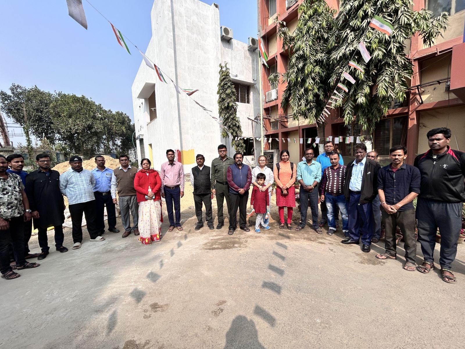 Flag hosting at SLDC on 77th Republic day of India